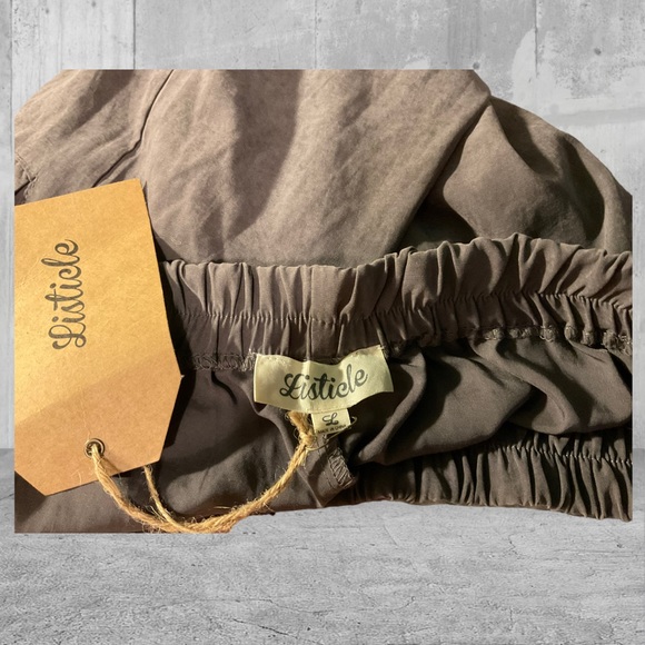 ** NWT Listicle Wide Leg Boho - Picture 2 of 9